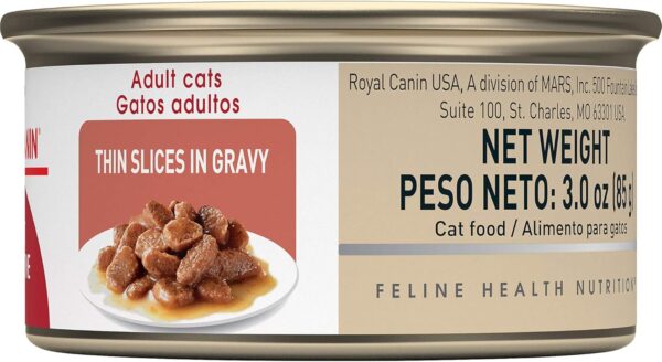 Royal Canin Adult Feline Health Nutrition Instinctive Thin Slices in Gravy Canned Wet Cat Food, 3 oz can (24-count) - Image 2