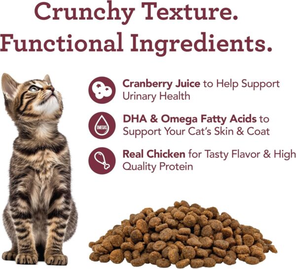 Get Naked Cat Crunchy Treats Grain-Free Cranberry Flavor, Cat Health, 6-oz bag - Image 3