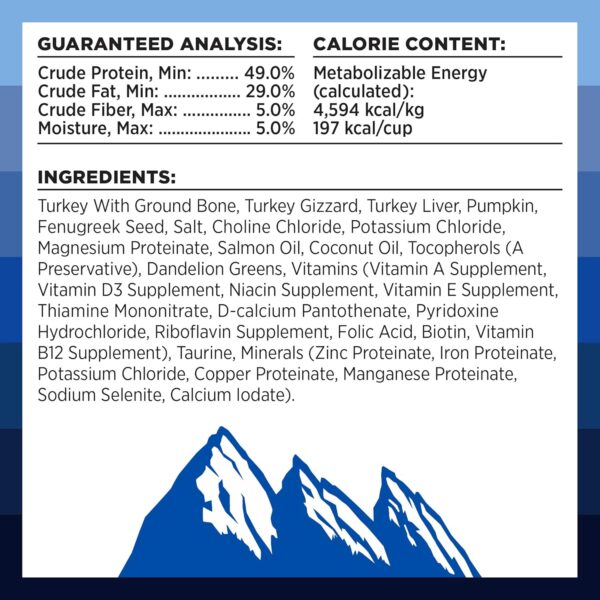 BIXBI Rawbble Freeze Dried Cat Food, Turkey Recipe, 3.5 oz - 94% Meat and Organs, No Fillers - Pantry-Friendly Raw Cat Food for Meal, Treat or Food Topper - USA Made in Small Batches - Image 6