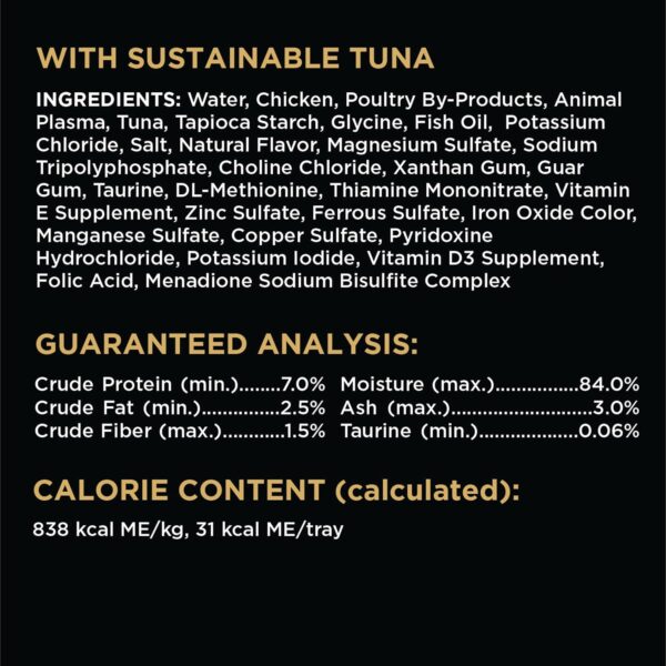 SHEBA PERFECT PORTIONS Cuts in Gravy Wet Cat Food Trays (12 Count, 24 Servings), Signature Tuna and Roasted Chicken Entrée, Easy Peel Twin-Pack Trays - Image 4