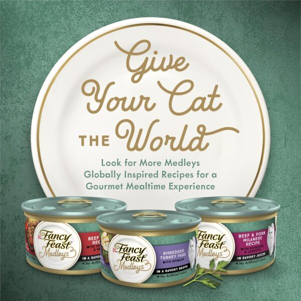 Purina Fancy Feast Wet Cat Food Variety Pack, Medleys Primavera Collection - (2 Packs of 12) 3 oz. Cans - Image 6