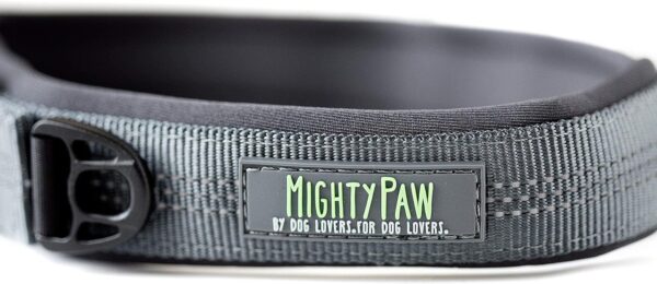 Mighty Paw Dog Collar - Neoprene Padded - Reflective for Running - Extra Comfort for Active Dogs - Dog Collar Reflective - Durable Dog Collar - Heavy Duty Dog Collar for All Dog Breeds - (X-Large) - Image 6