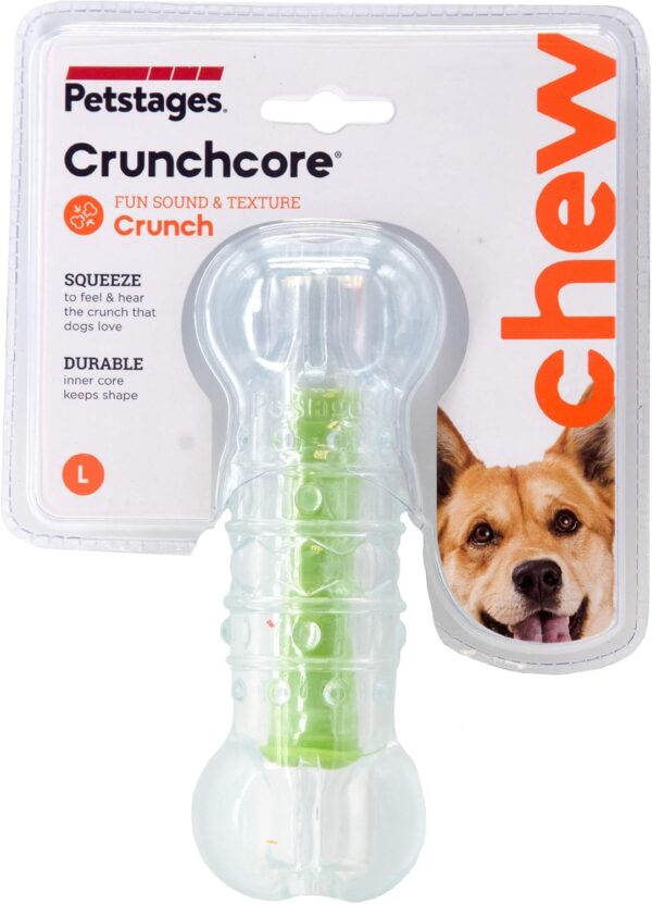 Petstages Crunchcore Bone Water Bottle Alternative Dog Chew Toy, Large - Image 2