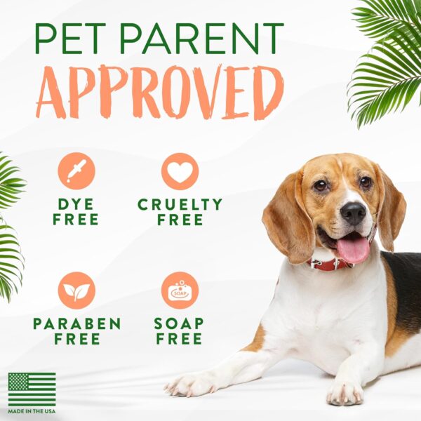 TropiClean Papaya & Coconut Dog Wipes for Paws and Butt | Deep Cleaning Dog Grooming Wipes | Safe for The Face | Cat Friendly | 400 Count - Image 7