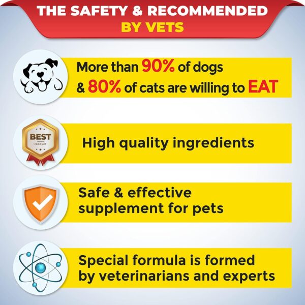 Premium Nutritional and Vitamin Gel for Dogs and Cats - Enhance Health, Boost Appetite, and Energize! Suitable for All Breeds and Life Stages - Multivitamin Gel 4.2 oz (120 g) - Image 5