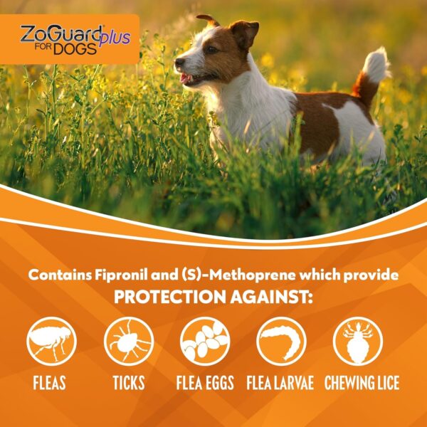 Plus Flea and Tick Prevention for Small Dogs - Flea and Tick Prevention for Dogs 5-22lbs (3 Doses) - Image 4