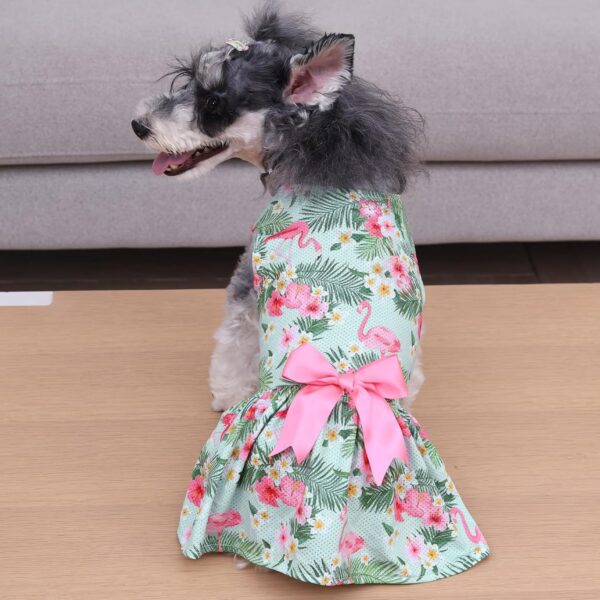 CuteBone Dog Mesh Dress Puppy Sundress Pet Outfit Summer Fashion for Small Dogs Girl Cat Clothes BF34S - Image 8