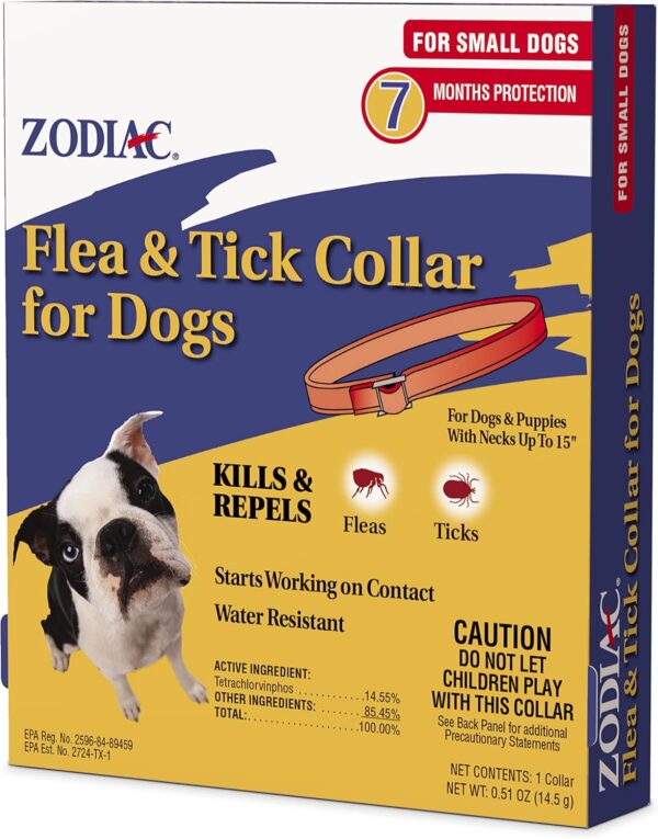 Zodiac Flea and Tick Collar for Dogs Small - Image 3