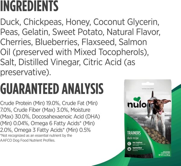 Nulo Freestyle Grain-Free Healthy Dog and Puppy Training Treats, Low Calorie Treats Made with Superfood Boost Ingredients, 2 Calories per Treat, 4 oz. Variety Pack - Image 3