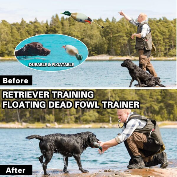 Duck Hunting Accessories Kit: Durable & Floatable Duck Dummy Bumper for Hunting Dog Training, Enhance Retrieval Skills with Premium Hunting Dog Stuff - Image 3