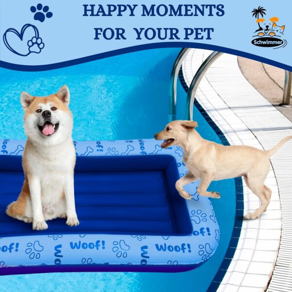 Schwimmer Premium Dog Pool Float for Large Dogs - Enhanced Safety, Premium Comfort - Versatile Design - Dog Floats for Pool & Lake - New Material - Image 6