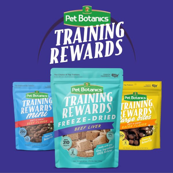 Pet Botanics 6 Oz. Pouch Training Reward Freeze Dried, Beef Liver Flavor, with 310 Treats Per Bag, The Choice of Top Trainers - Image 8