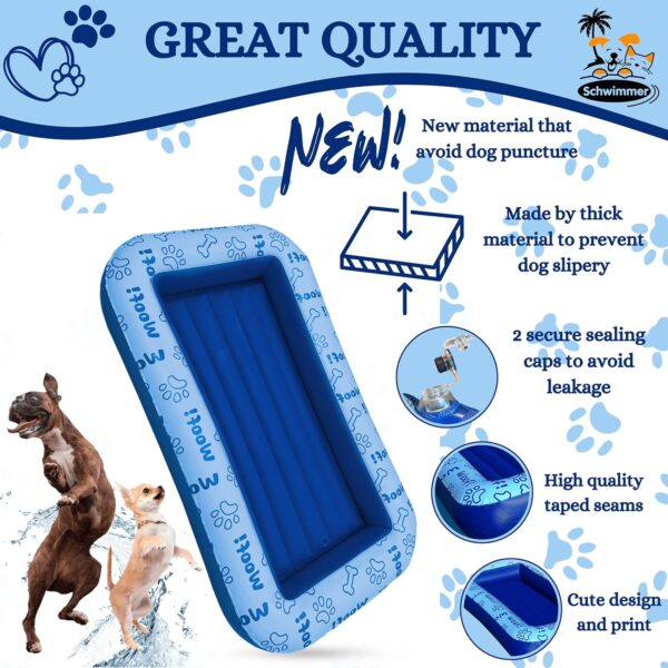 Schwimmer Premium Dog Pool Float for Large Dogs - Enhanced Safety, Premium Comfort - Versatile Design - Dog Floats for Pool & Lake - New Material - Image 2