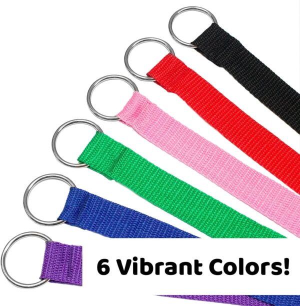 Downtown Pet Supply - 6ft Dog Kennel Slip Lead Dog Leash - Veterinarian, Dog Grooming, Daycare & Animal Rescue Dog Supplies - One Size Leads for Dogs Bulk - 1" Thick - 12 Pack - Image 2