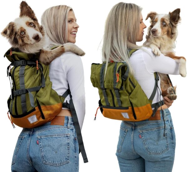 K9 Sport Sack | Dog Carrier Adjustable Backpack (Small, Urban 3 - Leafy)