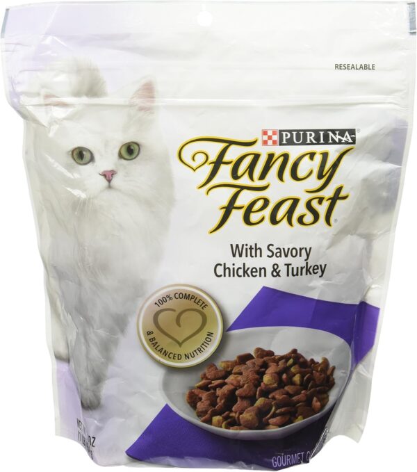 Fancy Feast cats Gourmet - Savory Chicken and Turkey Formula - 1 Lb