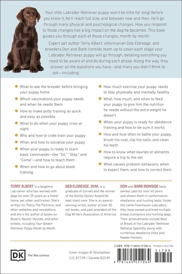 Your Labrador Retriever Puppy Month by Month, 2nd Edition: Everything You Need to Know at Each Stage of Development (Your Puppy Month by Month) - Image 2