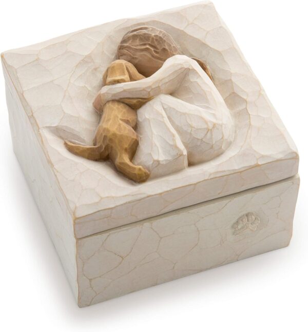 Willow Tree True, sculpted hand-painted keepsake box