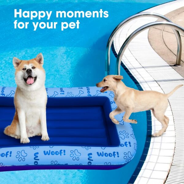 Schwimmer Dog Floats for Pool, River and Ocean - Dog Pool Floats for Small, Medium and Large Dogs - Durable and Dog Float - Dog Pool Float for Pets, Kids and Adults up to 220 lbs - Image 6