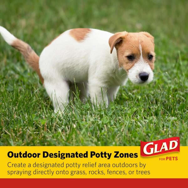 Glad for Pets Attractant Spray for Potty Training Dogs & Puppies, Peanut Butter Scent, 16oz - Effective Dog Potty Training Spray, Indoor or Outdoor Dog Potty Training Aid, 16oz Bottle - Image 7