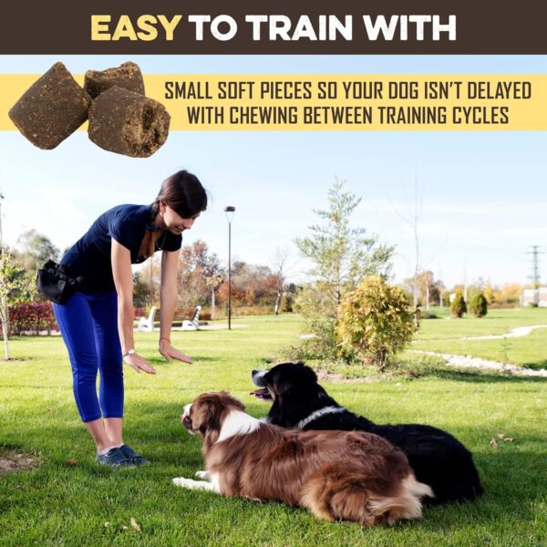 BRUTUS & BARNABY Training Treats for Dogs - Peanut Butter & Banana - All-Natural Healthy Low Calorie Vegan Dog Training Treats - Great to Use for Rewards in Training Your Puppy Or Dog - Image 5