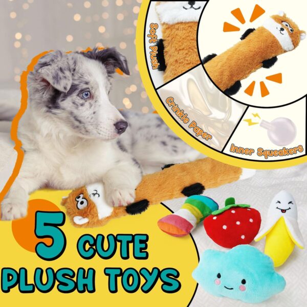 Puppy Toys 23 Pack, Interactive Dog Toys for Small Dogs, Puppy Chew Toys for Teething with Rope Toys, Treat Ball and Cute Squeaky Toys - Image 3