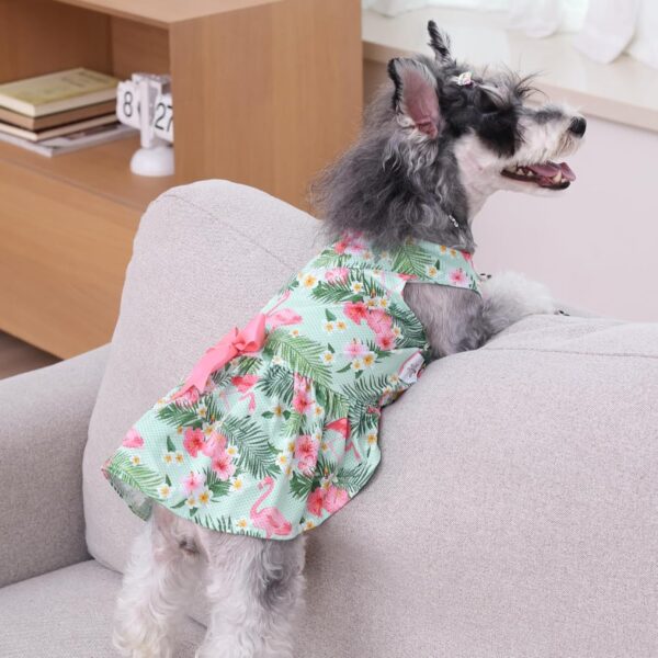 CuteBone Dog Mesh Dress Puppy Sundress Pet Outfit Summer Fashion for Small Dogs Girl Cat Clothes BF34S - Image 4