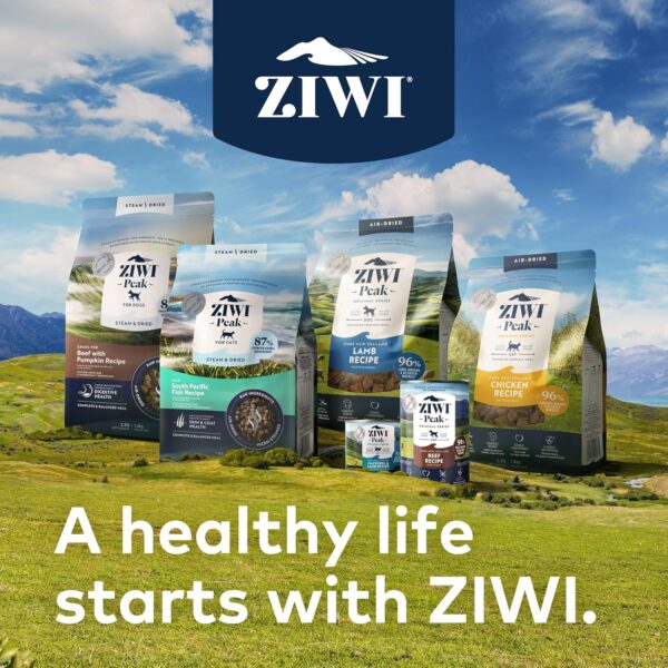 ZIWI Peak Steam & Dried Cat Food – Beef with Southern Blue Whiting Fish Recipe - High Protein, Skin and Coat Health, Low Carb, for All Life Stages (1.8lb) - Image 9