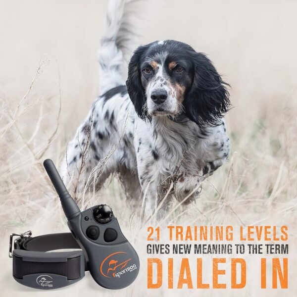 SportDOG Brand FieldTrainer 425X Remote Trainer - 500 Yard Range - Waterproof, Rechargeable Dog Training Collar with Static, Vibrate, and Tone - Image 2