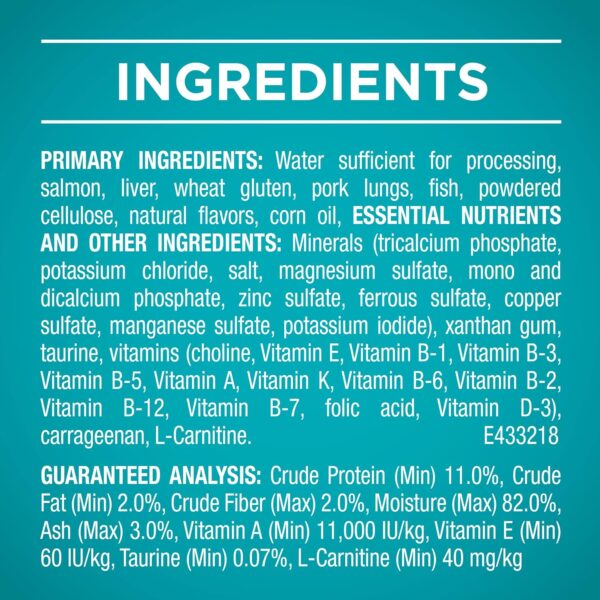 Purina ONE Natural Weight Control Wet Cat Food, Ideal Weight Tender Salmon Recipe - (Pack of 24) 3 oz. Pull-Top Cans - Image 9