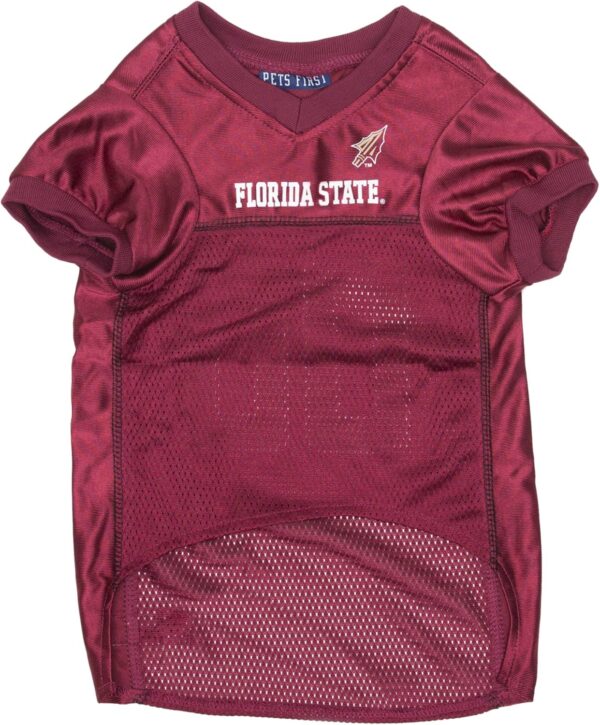 Pets First NCAA College Florida State University Mesh Jersey for DOGS & CATS, Size XX-Large, Licensed Dog Jersey with your Favorite Football/Basketball College Team - Image 6