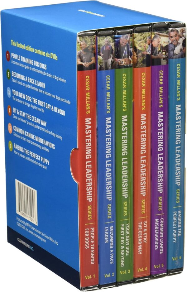 Cesar Millan Mastering Leadership Series Six DVD Box Set for Dog Training and Behavior