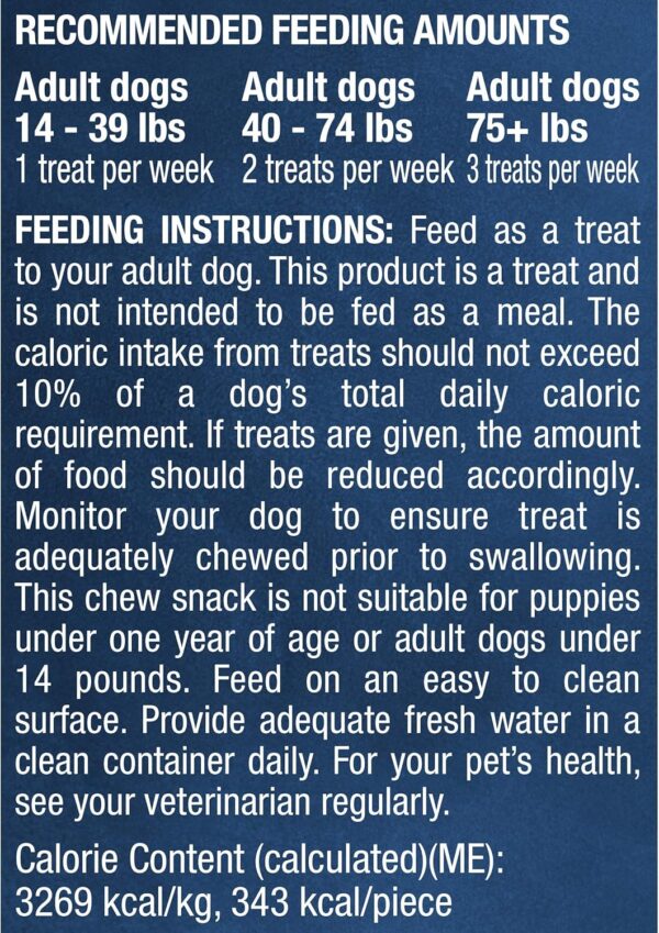 Purina Busy Bone Made in USA Facilities, Long Lasting Small/Medium Breed Adult Dog Chews, Peanut Butter Flavor - (Pack of 4) 6 Ct. Pouches - Image 6