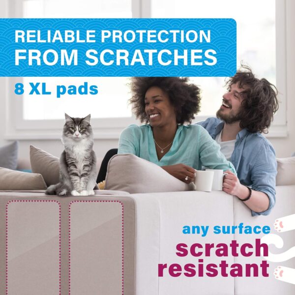 Cat Furniture Protector 12 Premium Sheets-Cat Couch Protector- Furniture Protection from Cat Scratching- Cat Scratch Guards for Furniture-Sofa Protector for Cats- Couch Protector for Cats - Image 7